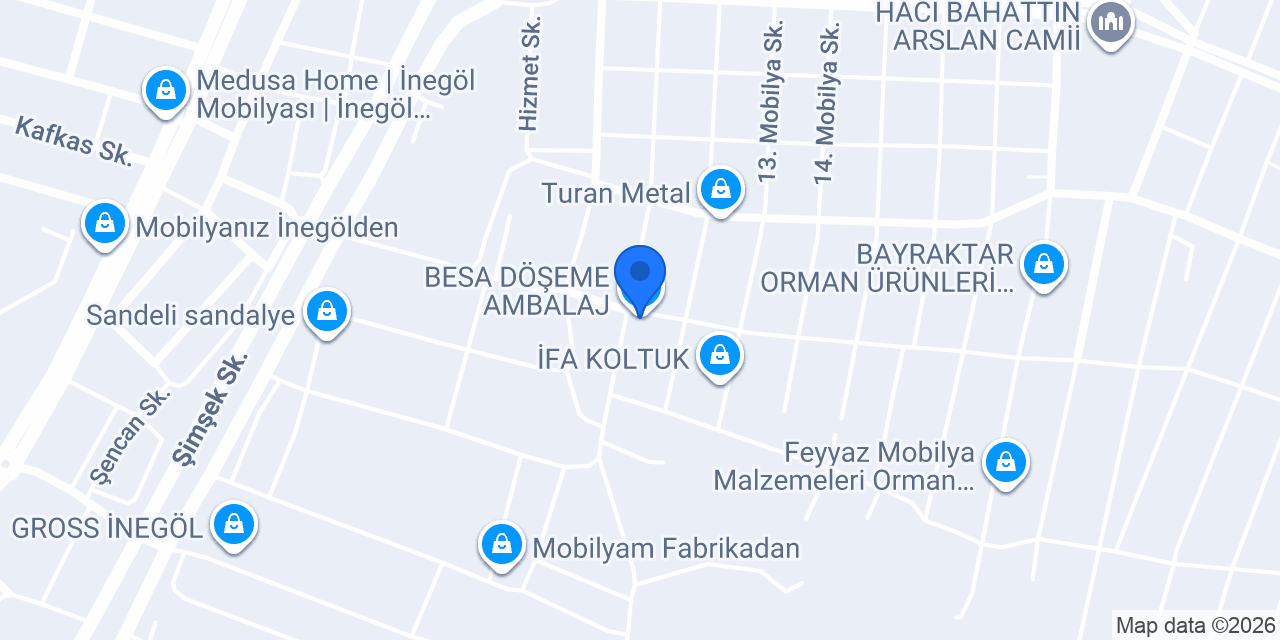 BESA DÖŞEME AMBALAJ konumu