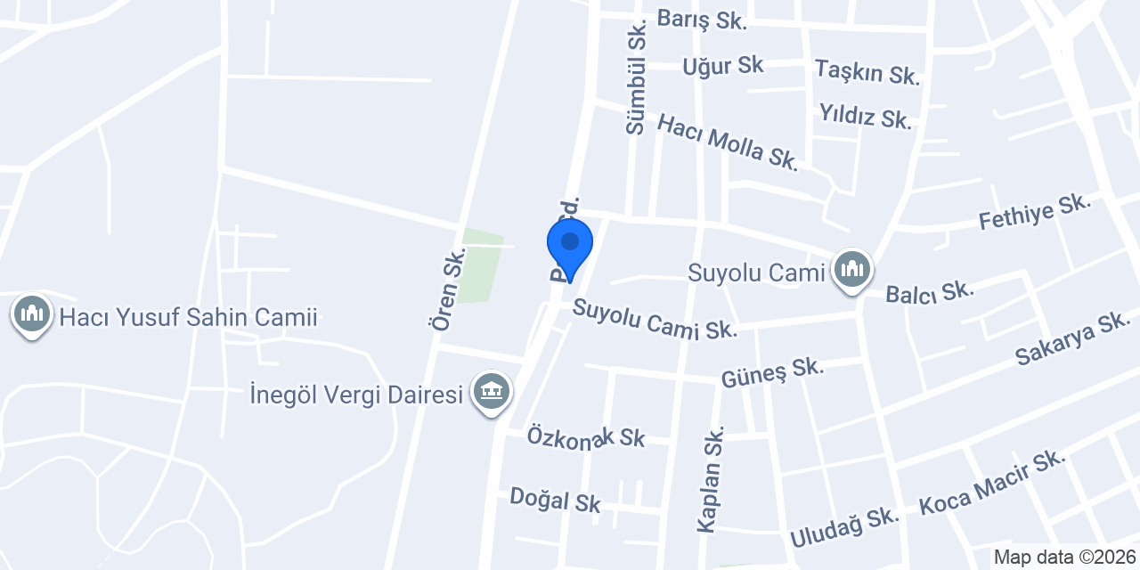 İnegöl Tantuni mersin 33 konumu