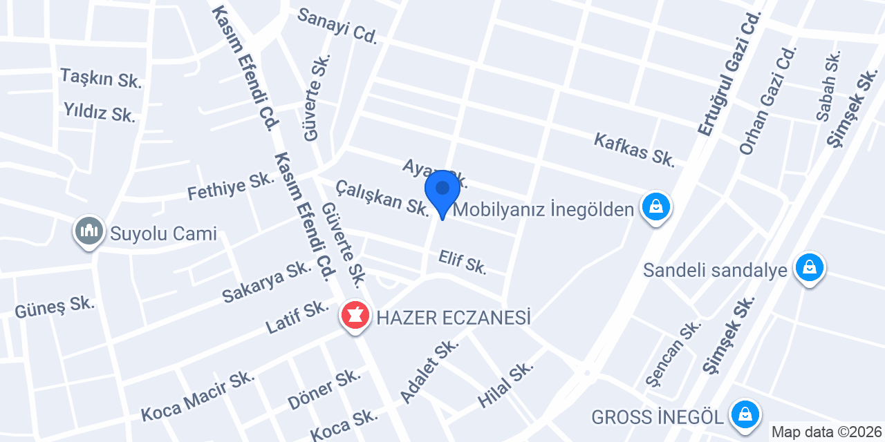 Alp Sandalye konumu
