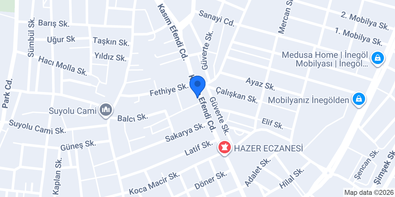 Özel deva sağlık kabini konumu