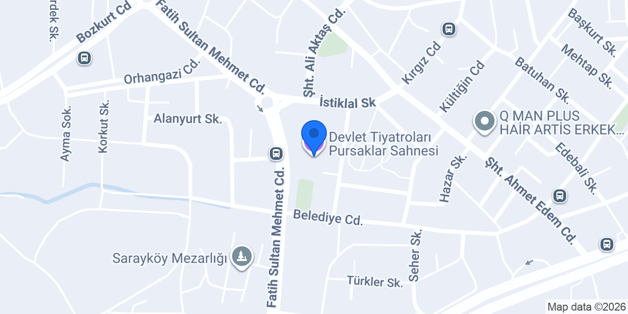 Devlet Tiyatroları Pursaklar Sahnesi konumu