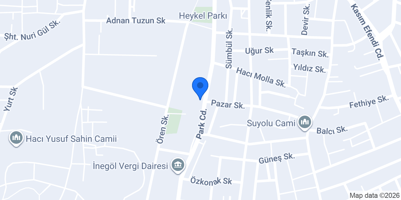Park Taksi konumu