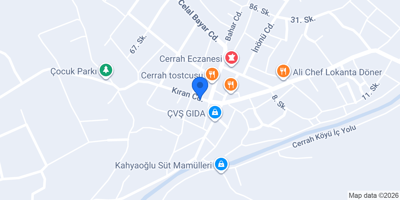 Şimşek Terzi Dikim Evi konumu