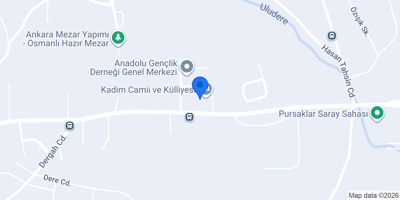 Kadim Camii ve Külliyesi konumu