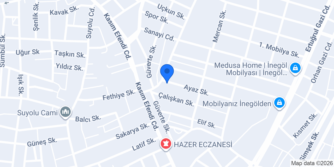 YILDIRIM YEMEK konumu