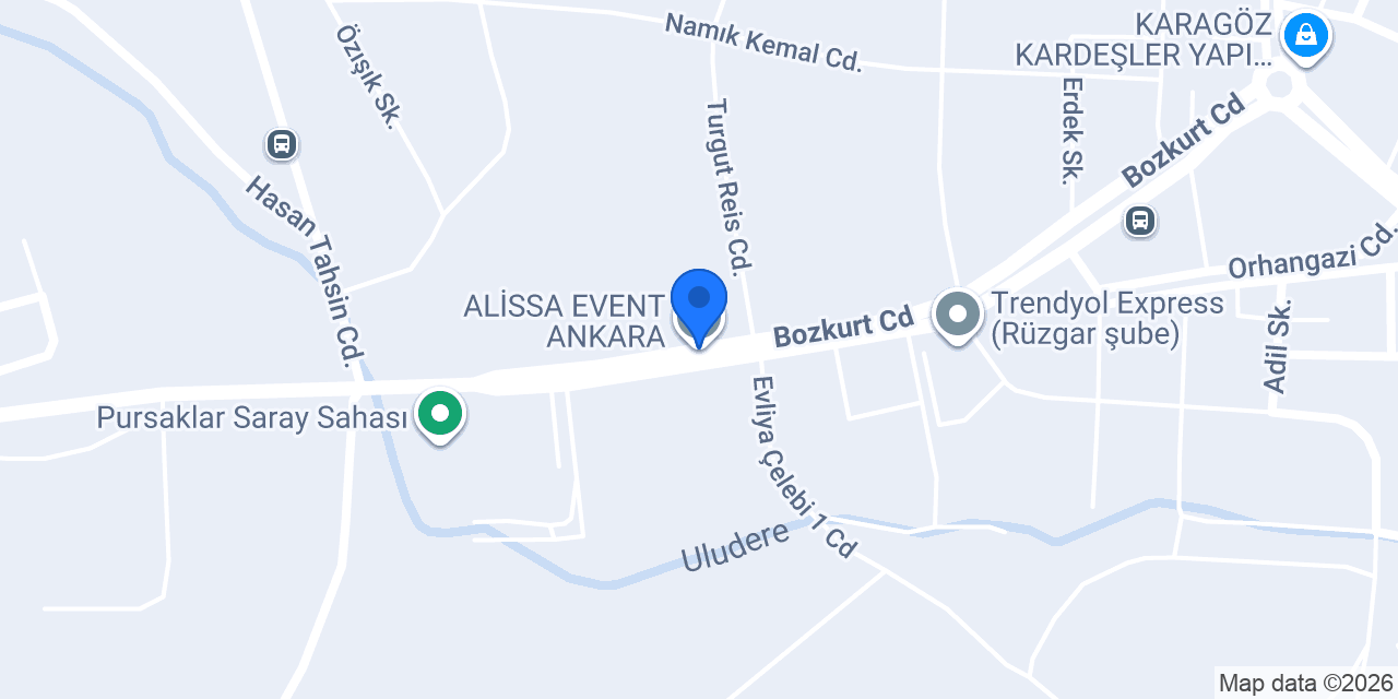 ALİSSA EVENT ANKARA konumu
