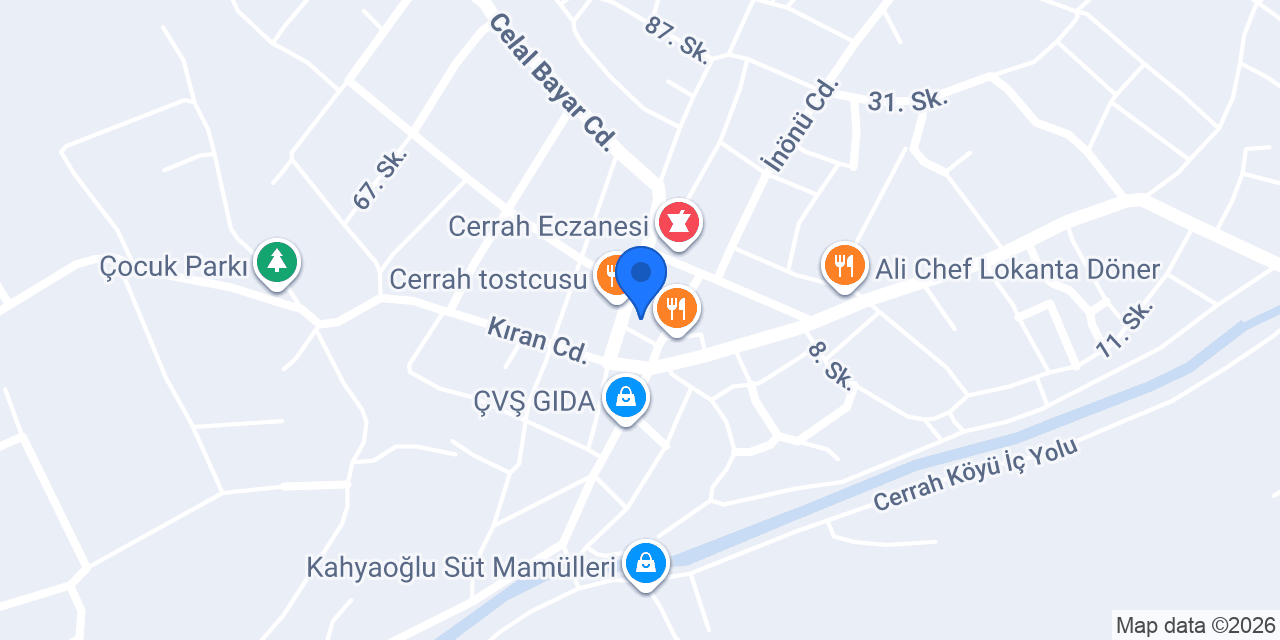 ÇUKUR TOST EVİ konumu