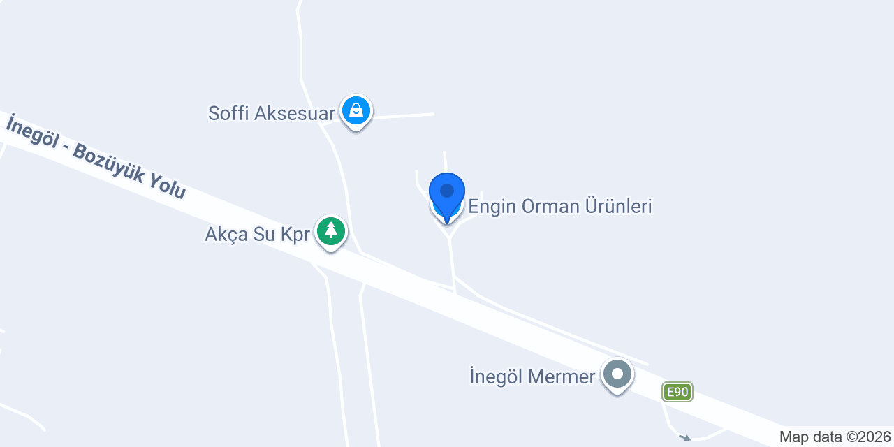 Engin Orman Ürünleri konumu