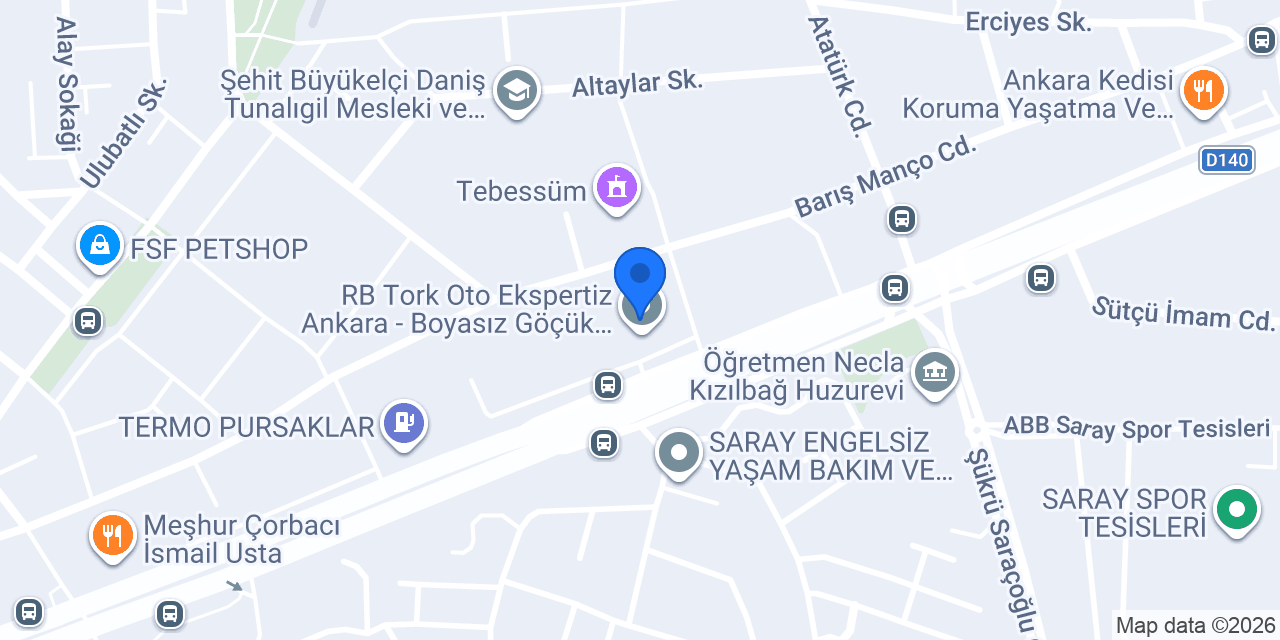 Gastrovan Mobil Mutfak konumu