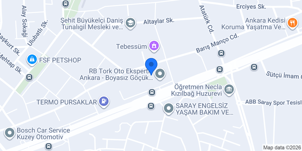 SARAY GÜLVEREN ANAOKULU konumu