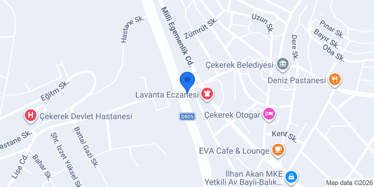 ÖZDEMİR KERESTE konumu