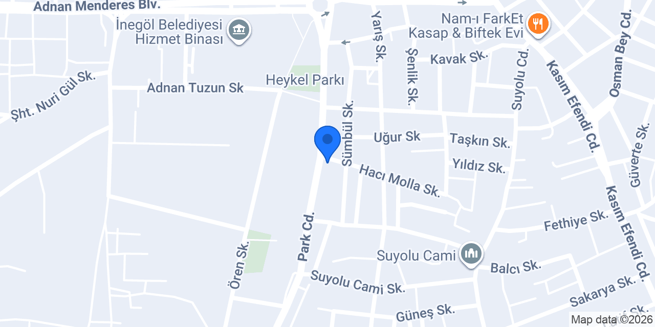 AFK İNŞAAT konumu