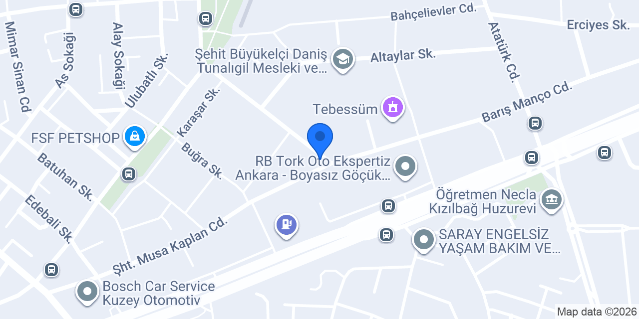 YZC Motors Ankara konumu