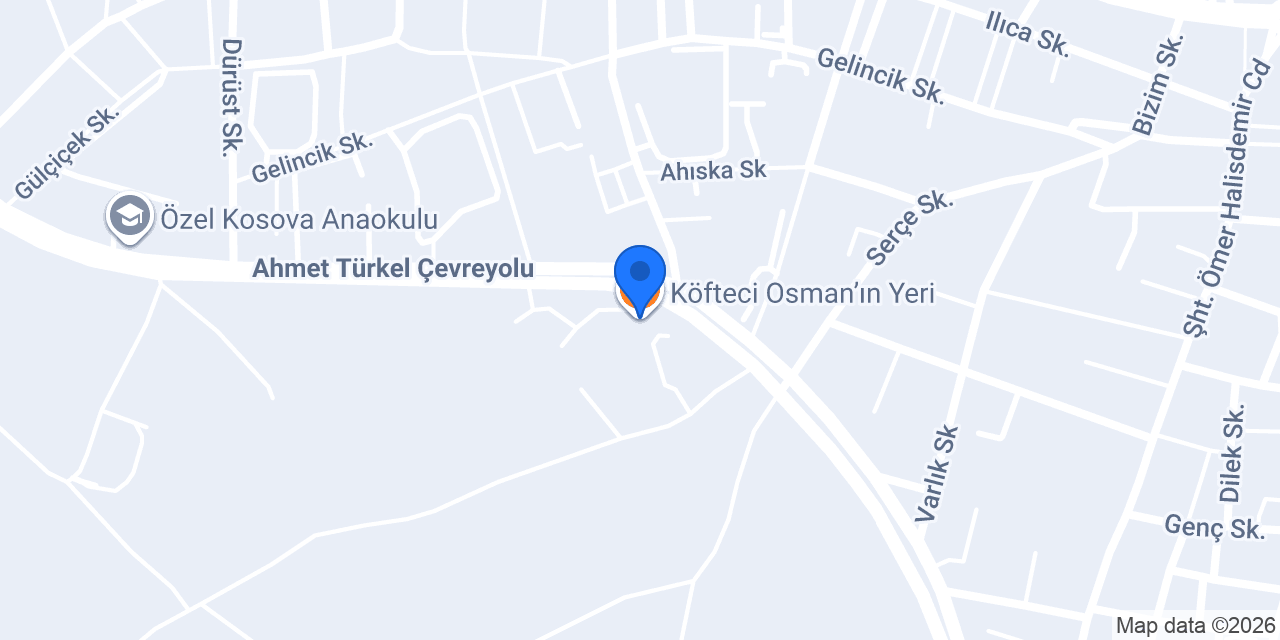 Köfteci Osman’ın Yeri konumu