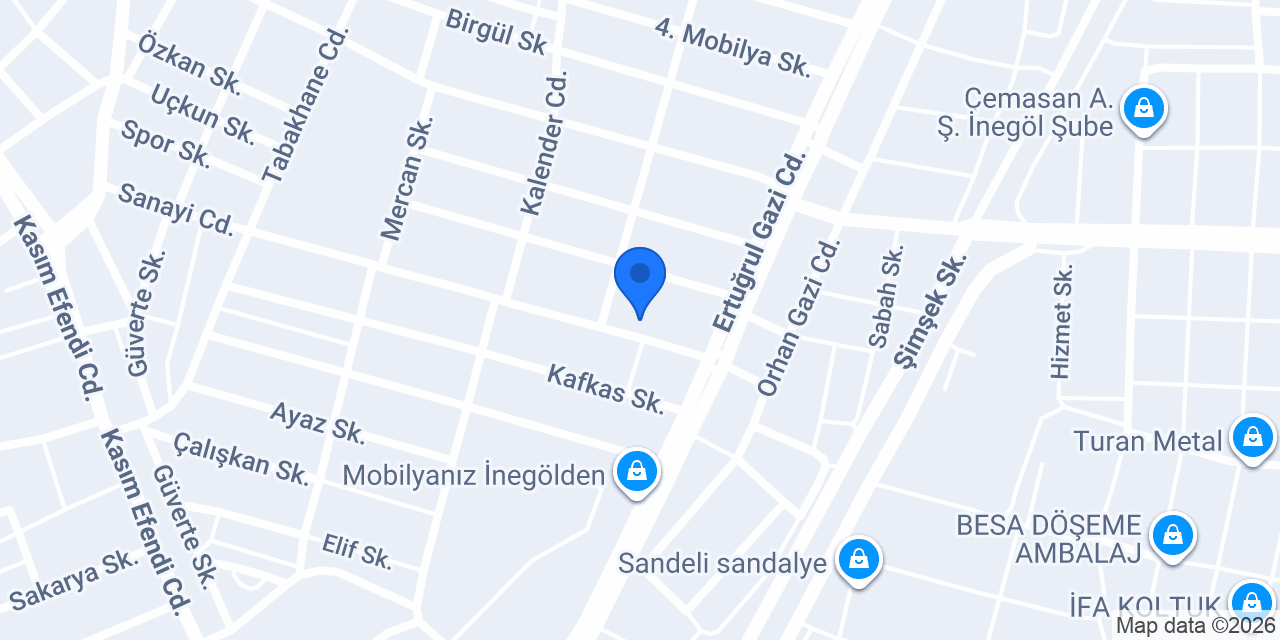 Agen Tekstil konumu