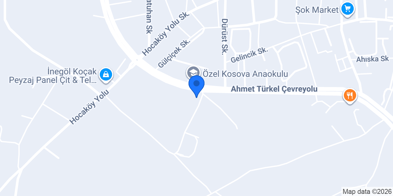 Bubuu Beşik & Bubuu Bebe Fabrika konumu