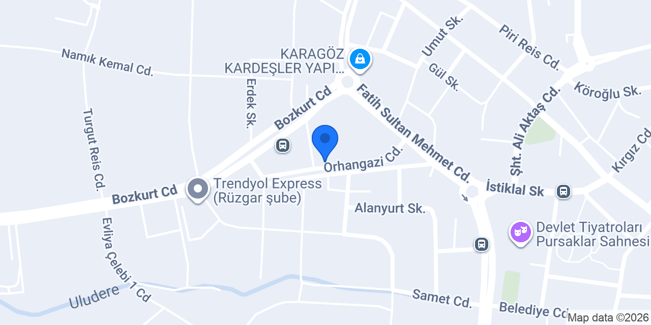 Merve Cami Halıları konumu