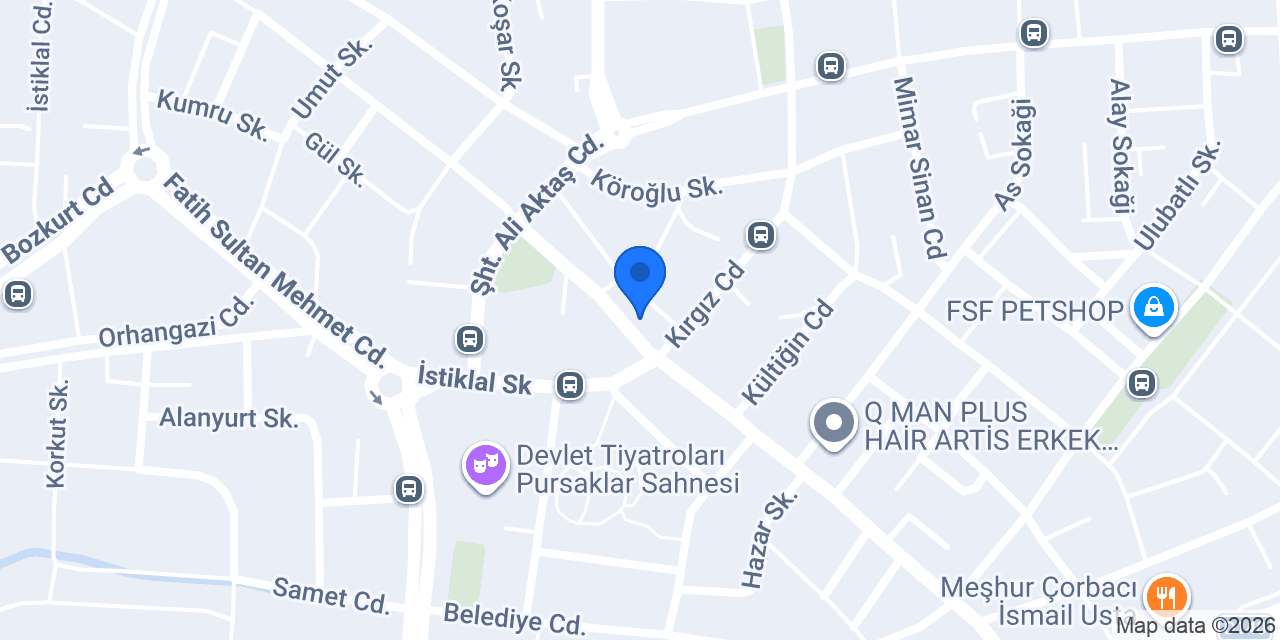 MAVUŞOĞLU ÇİLİNGİR VE UYDU konumu