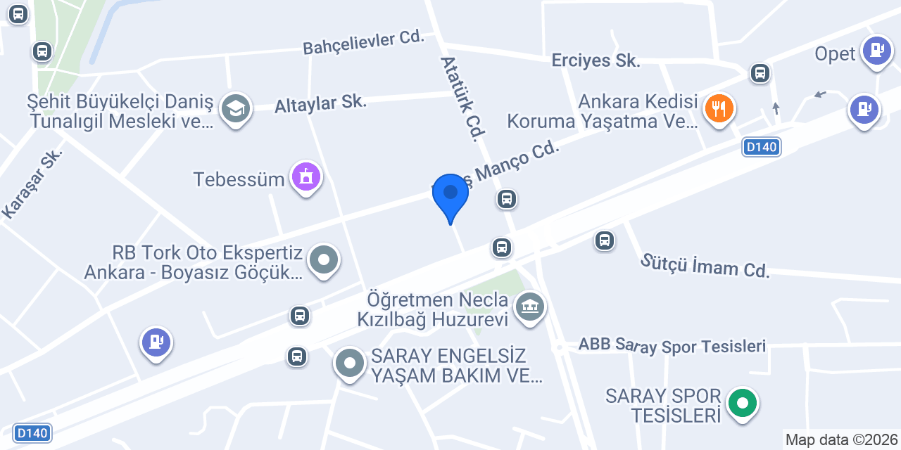 VERA AUTO OTONOMİ konumu
