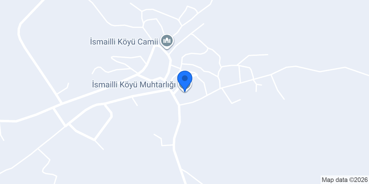 İsmailli Köyü Muhtarlığı konumu