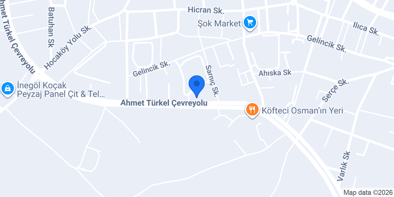 KIRCALI İNŞAAT konumu