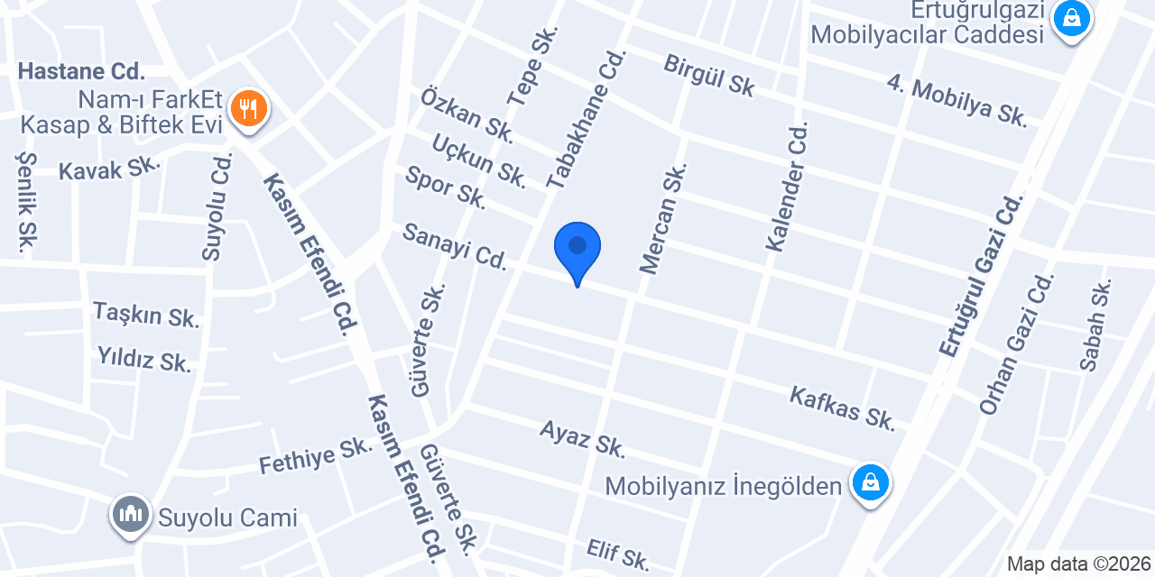Çilek konumu