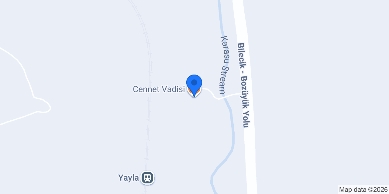 Cennet Vadisi konumu