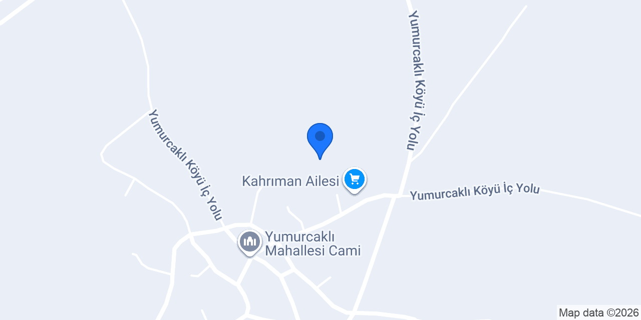 Yumurcaklı Köyü Muhtarlığı konumu