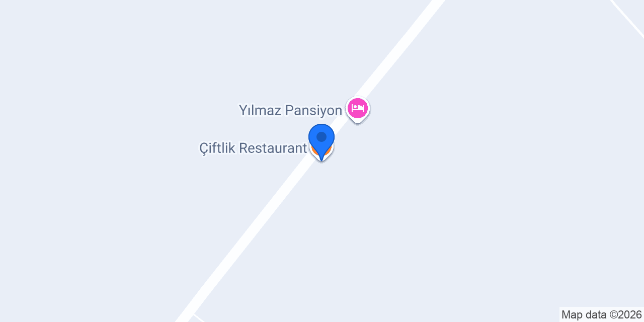 Çiftlik Restaurant konumu