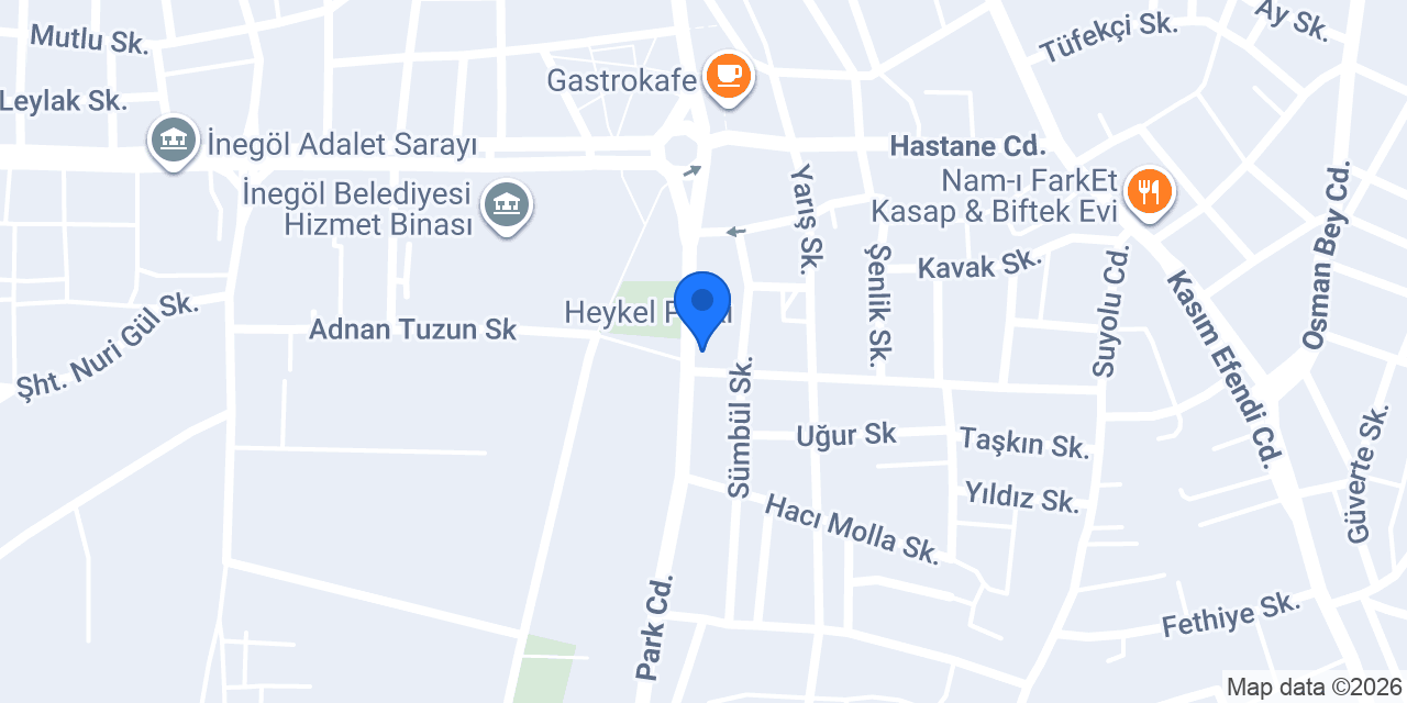 Subaşı Sürücü Kursu konumu