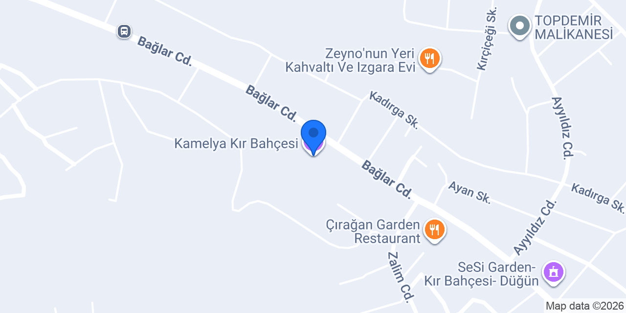 Kamelya Kır Bahçesi konumu