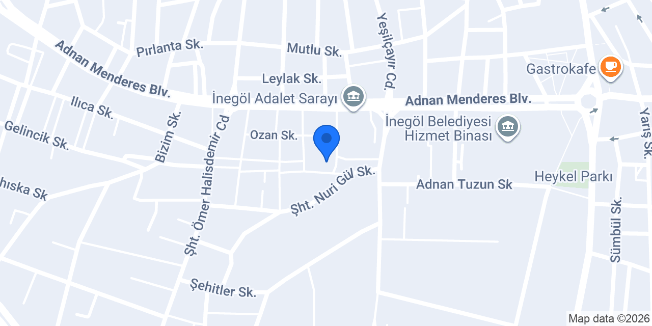 Ceylan Hukuk Ofisi konumu