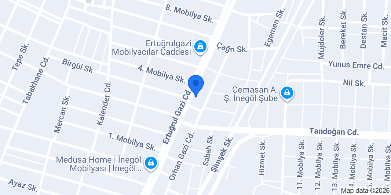 Altınoluk Mobilya konumu