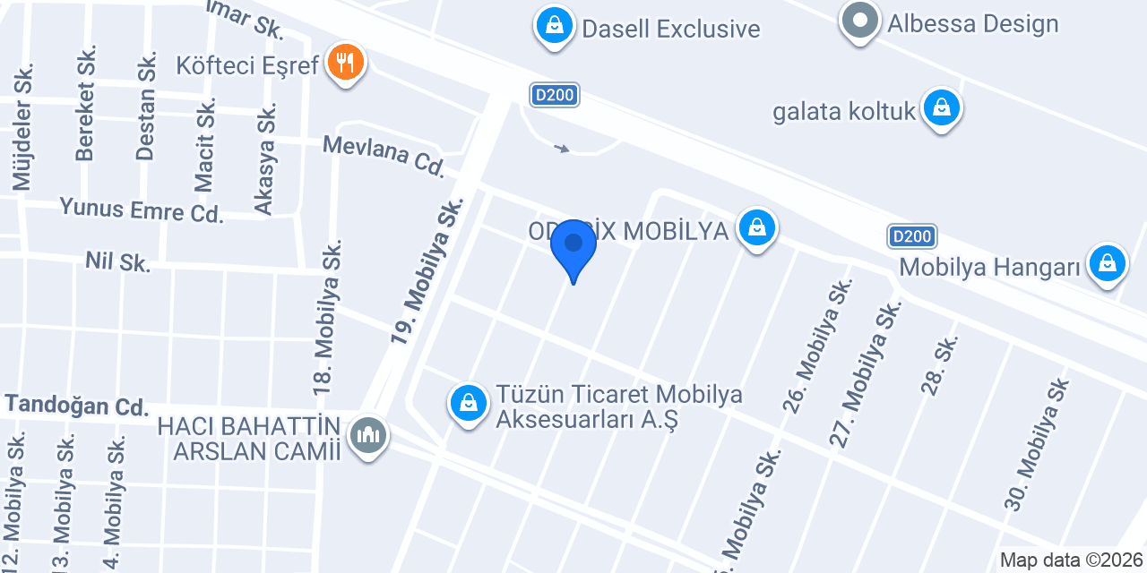 LESA ALÜMİNYUM konumu