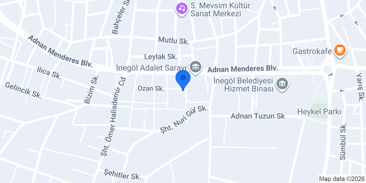 Avukat Mehmet TAKIM konumu