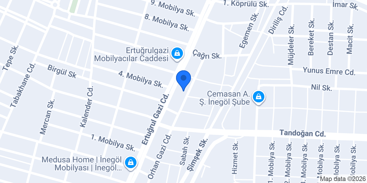 Bm Mobilya konumu