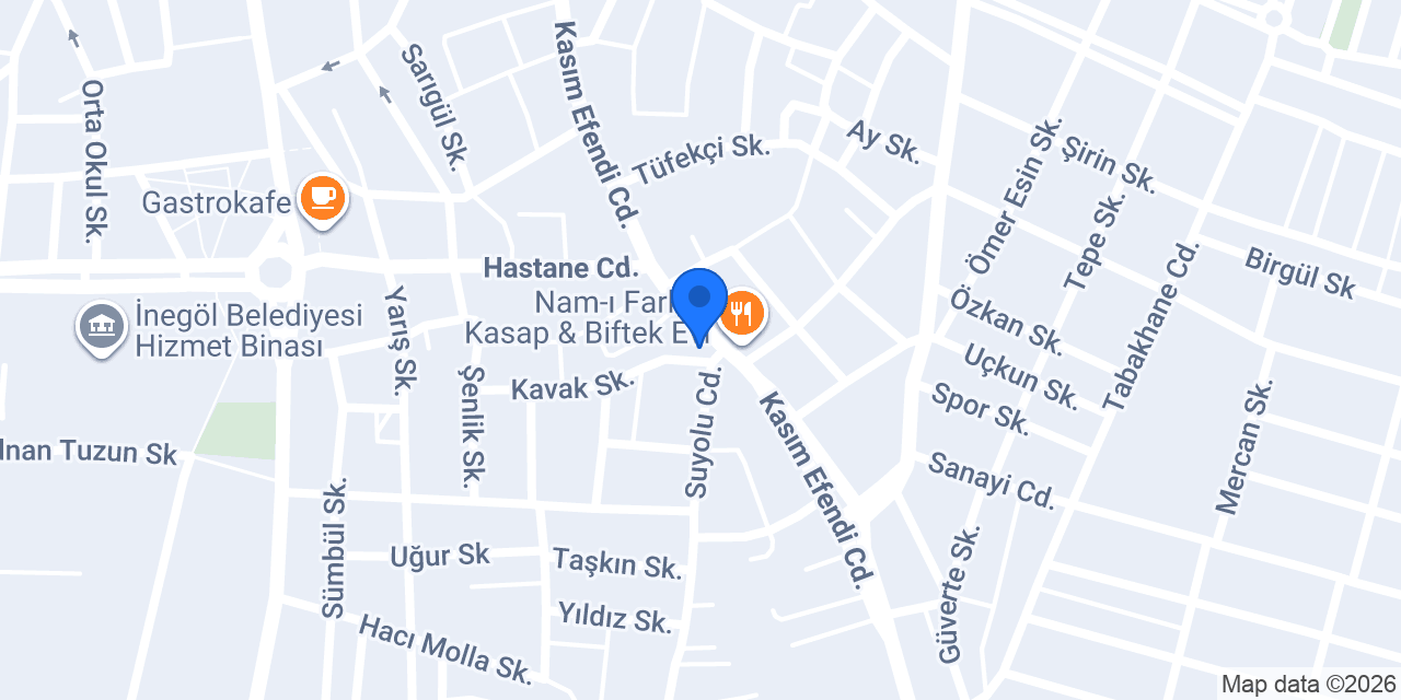 Çardak Simit Fırını konumu