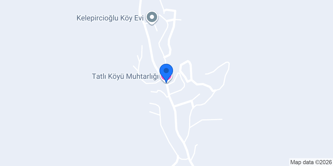 Tatlı Köyü Muhtarlığı konumu