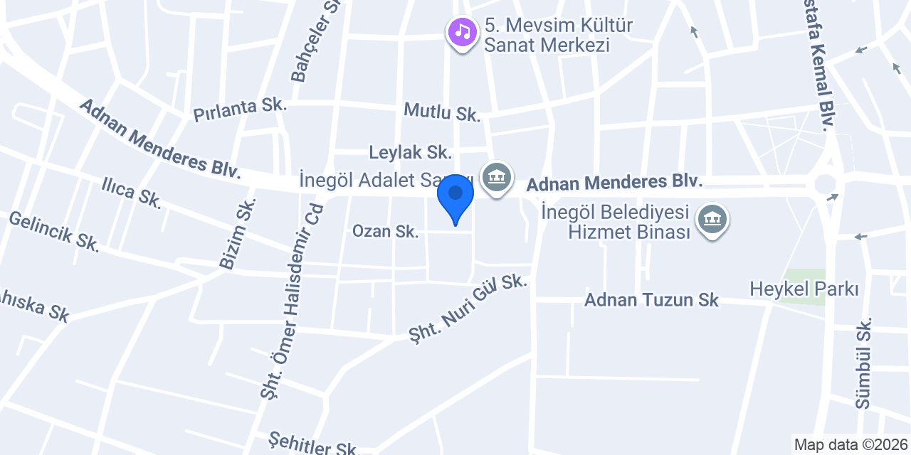 İNEGÖL SMMM ELA ALTIN konumu
