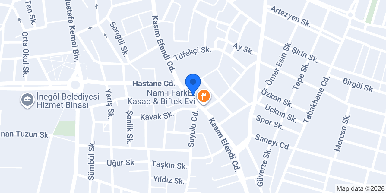Arda Lokantası konumu