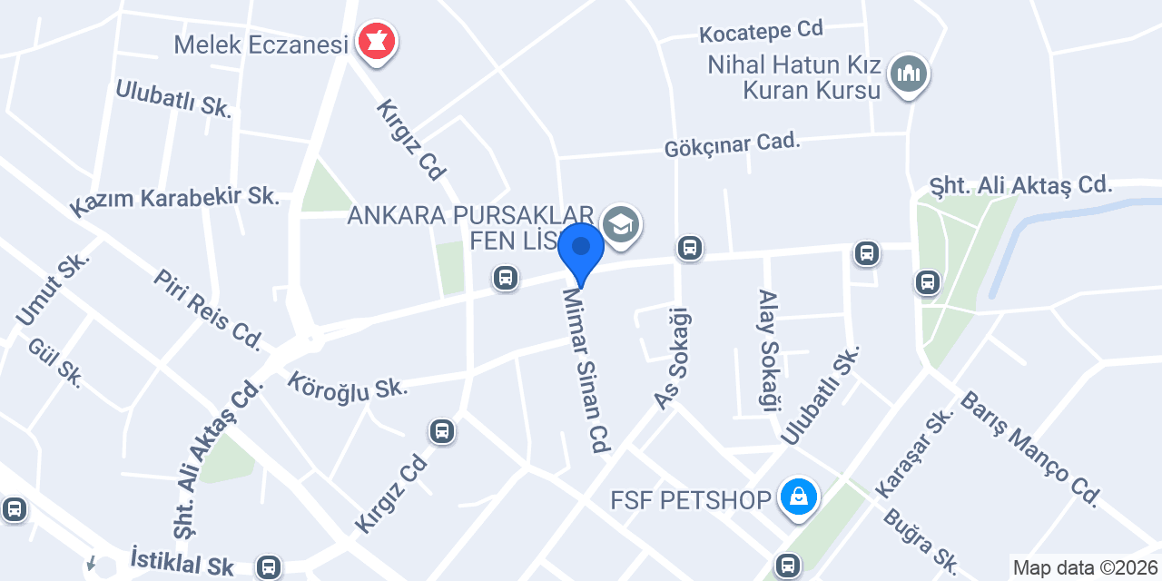 Eczane Betül Buran konumu