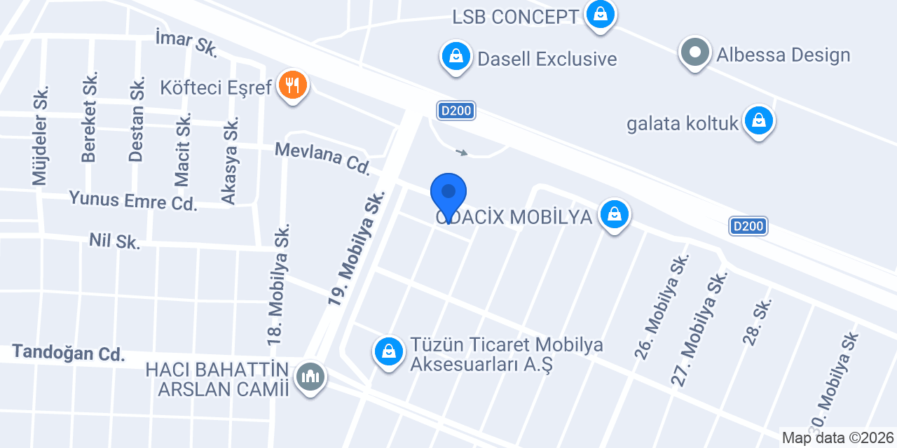 Destina Reklam konumu