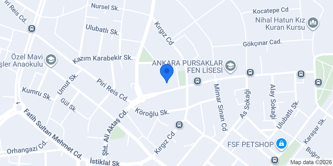 Beyaz Saray Pasta Cafe konumu