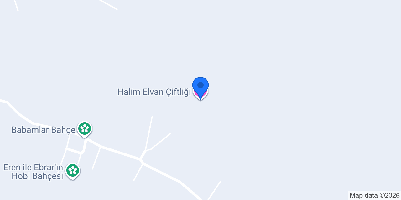 Halim Elvan Çiftliği konumu