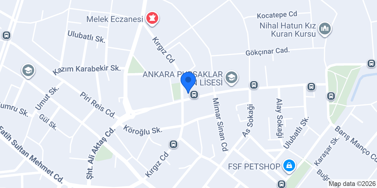 Mehmet Çınar Oto Lastik konumu