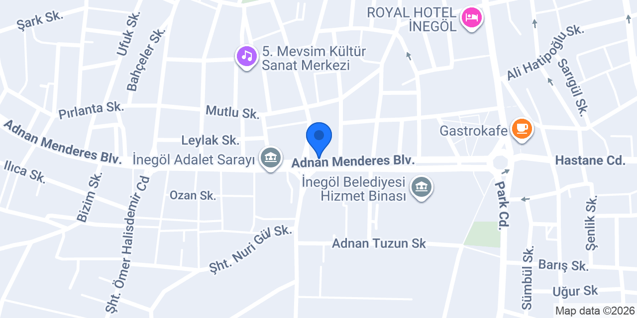 İnegöl Pro Language Academy konumu