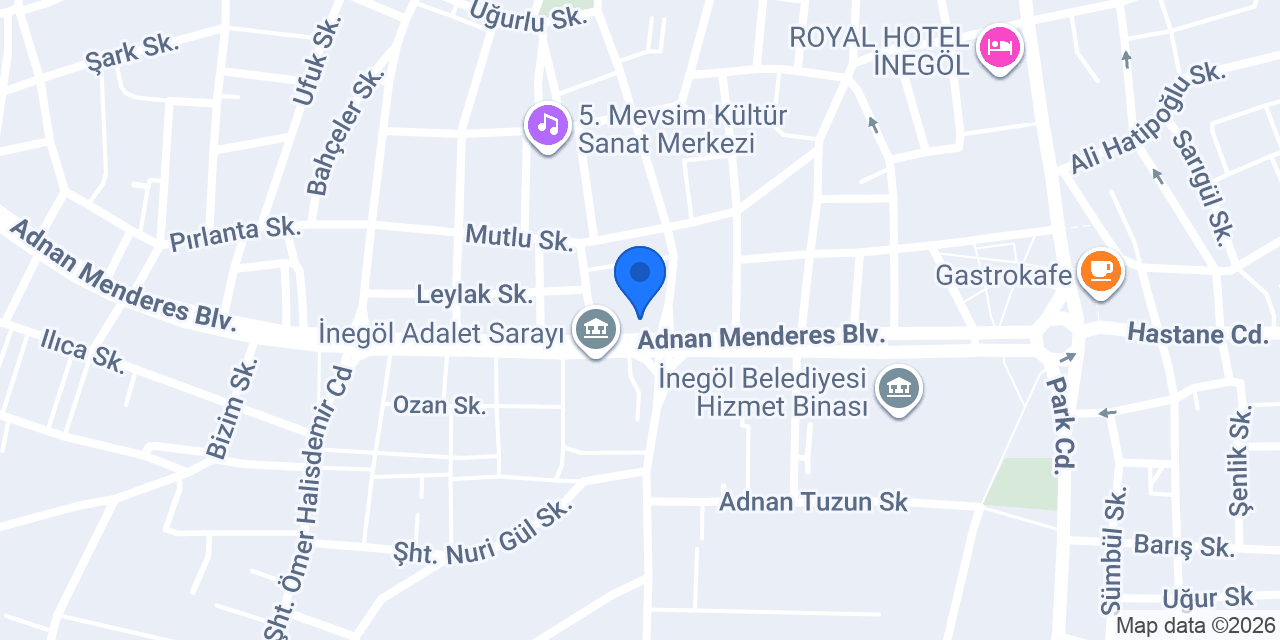 Sönmez Kırtasiye konumu
