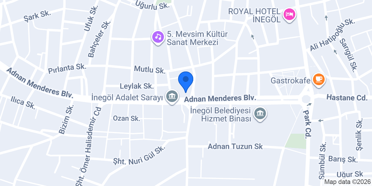 TUĞRUL HUKUK BÜROSU konumu