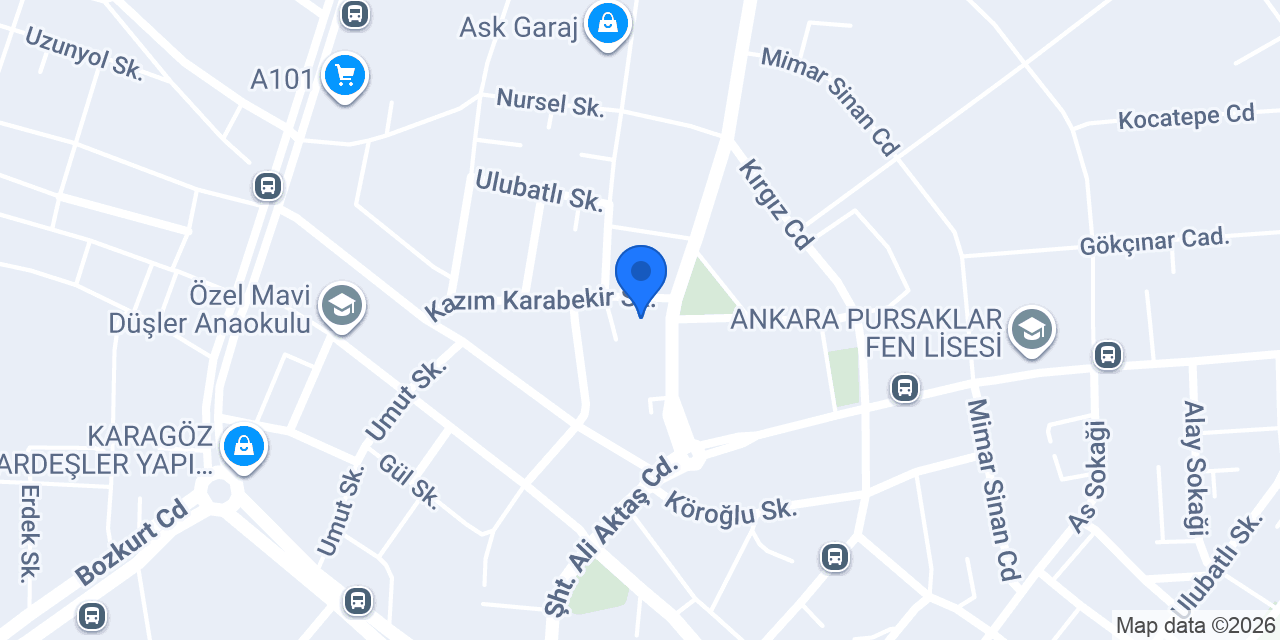 CT SİGORTA ARA.HİZ.LTD.ŞTİ. konumu