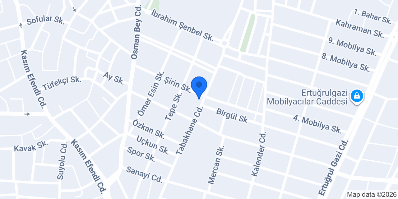 ARAS Orman Ürünleri Ltd. Şti. konumu